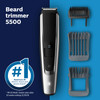 Philips Norelco Beard Trimmer and Hair Clipper Series 5500 electric cordless one pass beard trimmer and hair clipper wit