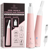 VG VOGCREST Nose Hair Trimmer for Women Portable Waterproof Rechargeable 2in1 Trimmer Easy to Clean Suitable for Sensiti