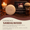 GBS Mens Shaving Soap 97 All Natural Enriched With Shea Butter and Glycerin Creates Rich Lather Form 3 Oz Each Pack of 2