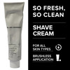 Blind Barber Watermint Gin Shave Cream Creamy Beard Lather for Men Protect Moisturize Sensitive Skin Good on All Skin Ty