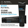 Bump Patrol Cool Shave Gel Sensitive Clear Shaving Gel With Menthol Prevents Razor Burn Bumps Ingrown Hair 4 Ounces 4 Pa