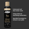 Edge Shave Gel for Men Cedarwood Shea Butter 7oz 3 Pack Shaving Gel For Men That Moisturizes Protects and Soothes To Hel