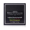Edwin Jagger MultiScent 3 Pack Shave Soap Refill 23oz