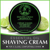 Castle Forbes Lime Shaving Cream For Men 68 floz Moisturizing Smooth Shave Lather w Essential Oils Protects All Skin Typ