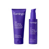 Flamingo Shaving Prep and Post Care Set for Women Smoothing Shave Prep Scrub and Soothing Post Shaving Serum Glow Shave