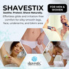 Shavestix Travel Shaving Cream Stick Set 05 Oz Each Coconut Crme Pink Peonies Mini Shave Bars TSA Friendly Toiletries fo