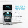 Pacific Shaving Company Ultra Slick Shave Stick No Mess Body Shaving Stick with Moisturizing Coconut Oil TravelFriendly