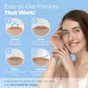 MEDca Acne Patches for Face Hydrocolloid Bandages 36 Count Pimple Patches for Face in 2 Universal Sizes Acne Spot Treatm