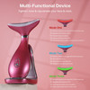 VRAIKO Lily Neck Face Massager Face Sculpting Tool 3in1 Facial Device with Thermal Triple Action Care for Enhanced Absor