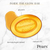 Pears Glycerin Soap Transparent Amber Value Pack Pure Gentle Cleanser with Natural Oils 3 Bars 44 Oz Ea