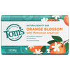 Toms of Maine Natural Beauty Bar Soap Orange Blossom With Moroccan Argan Oil 5 oz
