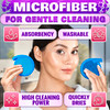 Makeup Remover Cloth Exfoliating Face Scrub 3Pcs Microfiber Cloth Facial Blackhead Remover Reusable Eye Makeup Remover P