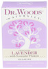 Dr Woods Exfoliating Lavender Bar Soap with Organic Shea Butter 525 oz