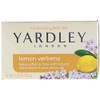 Yardley London Lemon Verbena With Shea Butter Pure Citrus Oil Moisturizing Bar 425 ozr Pack of 2