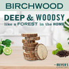 Mrs Meyers Clean Days Bar Soap Use as Body Wash or Hand Soap Cruelty Free Formula Made with Essential Oils Birch Wood Sc
