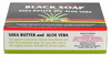 African Formula Black Soap 35 Ounce Shea Butter Aloe Vera Pack of 2