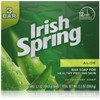 Irish Springs Aloe Bath Soap 375 Oz Bars 2 3 Bar Packages