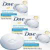 Dove Soap Gentle Exfoliating Beauty Bar 3Pack 3in1 Moisturizing Face Body Hand Soap 475 Oz Ea