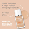 Neutrogena SkinClearing Oil-Free Acne and Blemish Fighting Liquid Foundation with.5% Salicylic Acid Acne Medicine, Shine Controlling Makeup for Acne