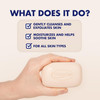 Dermisa Exfoliating Oatmeal Bar Helps to Gently Cleanse and Exfoliate Dry Skin Contains Oatmeal Aloe Vera NO PARABENS NO