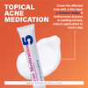 Rugby Acne Medication Benzoyl Peroxide Gel USP 5 Vanishing Formula Greaseless Helps to Clear Up Acne Pimples 15 Oz 1 Pac