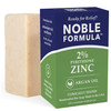 Noble Formula Zinc Bar Soap Olive Oil and Argan Oil 2 Pyrithione Zinc ZnP for All Skin Types Including Those With Acne P