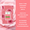 Petal Fresh Pure Brightening Rose Makeup Removing Cleansing Towelettes Gentle Face Wipes Daily Cleansing Vegan and Cruel