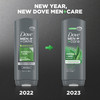 Dove Body and Face Wash Reviving Minerals Sage Body Wash for Men with 24Hour Nourishing Micromoisture Technology 18 oz