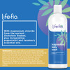 LIFEFLO Magnesium Body Wash Refreshing Moisturizing Liquid Soap with Magnesium Chloride from the Zechstein Seabed Pepper