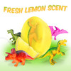 Relaxcation 1 Soap Bar For Kids With Toy Inside Cute Dragon Surprise Natural Green Apple Kids Soap Safe For Skin For Han