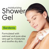 ShiKai Daily Moisturizing Shower Gel Gardenia 12 oz Gentle Formula With Aloe Vera Oatmeal for Soft Healthy Skin Dry Skin