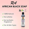 RA COSMETICS 100 African Liquid Natural Black Soap 8 oz