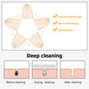 Beaupretty Cotton Soap Bag Drawstring Pouch 551X496In Reusable Bath Soap Holder for Body Cleansing Exfoliating Mesh Stor