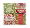 Greenwich Bay Trading Christmas Holiday Soap Sampler Gift Boxed Set of 4 Assorted Scents