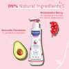 Mustela Baby Soothing Cleansing Gel FragranceFree Hair Body Wash for Very Sensitive Skin with Natural Avocado Perseose S
