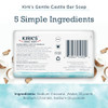Castile Bar Soap by Kirks Clean Soap for Men Women Children Premium Coconut Oil Sensitive Skin Formula Vegan FragranceFr