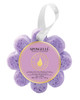 Spongelle French Lavender Wild Flower Buffer Body Scrubber Bath Shower Loofah for Women Exfoliator with Body Wash Infuse