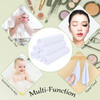 SINLAND Waffle Washcloths Microfiber Facial Cloths Soft Makeup Remover Cloths Ultra Thin Quick Drying Exfoliating 6 Pack