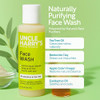 Uncle Harrys Acne Face Wash with Bentonite Clay Tea Tree Oil pHBalanced SoapFree Pore Cleanser Gentle Facial Cleanser fo