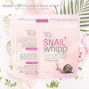 Beauty Vault Snail Whipp Lumina Bar Soap with Snail Serum 120g