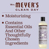 MRS MEYERS CLEAN DAY Moisturizing Body Wash for Women and Men Shower Gel Formula Made with Essential Oils Lavender 16 oz