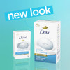 Dove Beauty Bar Soap 8 Bars Gentle Exfoliating for Soft Smooth Skin Gently Renews Skin 375 oz