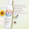 Good For You Girls Gel Facial Cleanser Natural Aloe Chamomile Green Tea Ginseng Vitamin E pH Balanced Vegan GlutenFree K