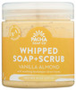Pacha Soap Vanilla Almond Whipped Soap Scrub 8 Oz