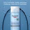 Eucerin Hydrating 3in1 Micellar Water Formulated with Hyaluronic Acid 68 Fl Oz Bottle
