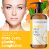 Concentrated Naturals Vitamin C Face Wash Daily Cleanser wMarine Plant Extracts Retinol Works to Help Cleaner Brighten B