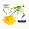 Dermisa Sulfur Bar Soap with Aloe Vera Helps to Cleanse Oily AcneProne Skin and Unclog Pores Contains Sulfur Aloe Vera N