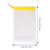 Trounistro 60 Pack Exfoliating Mesh Soap Bag Double Layer Thicken Soap Bag Mesh Soaps Saver Bags with Drawstring for Bat