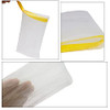 Trounistro 60 Pack Exfoliating Mesh Soap Bag Double Layer Thicken Soap Bag Mesh Soaps Saver Bags with Drawstring for Bat