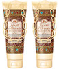 Tesori dOriente Byzantium Aromatic Shower Cream with Black Rose and Labdanum 845 Fluid Ounce 250ml Tubes Pack of 2 Itali